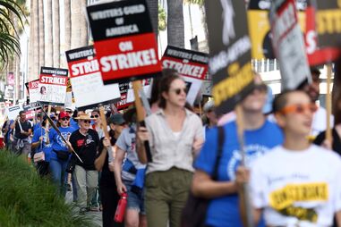 Argumentistas em greve