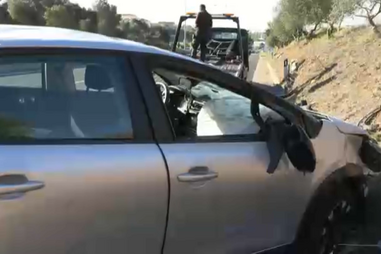 Despiste seguido de capotamento em Oeiras faz um ferido