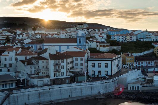 Angra do Heroísmo, na Ilha da Terceira