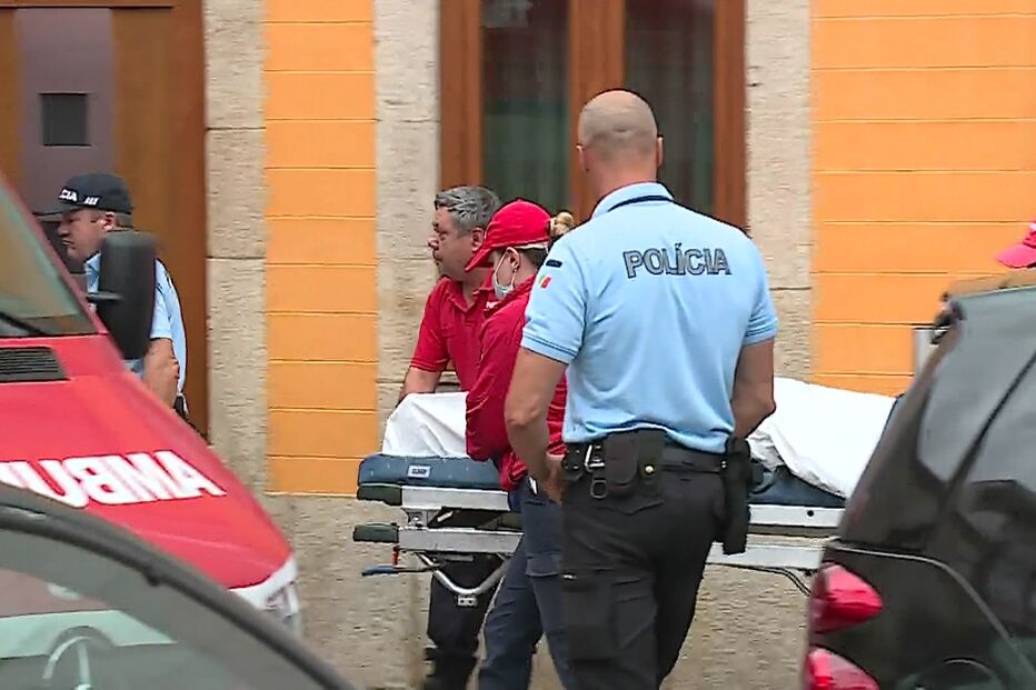 Corpo da vítima removido pelas 18h30