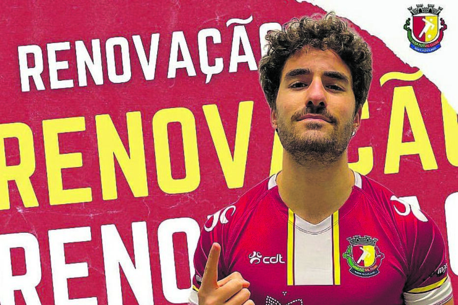 O ator renovou com o Nisa Futsal Clube 