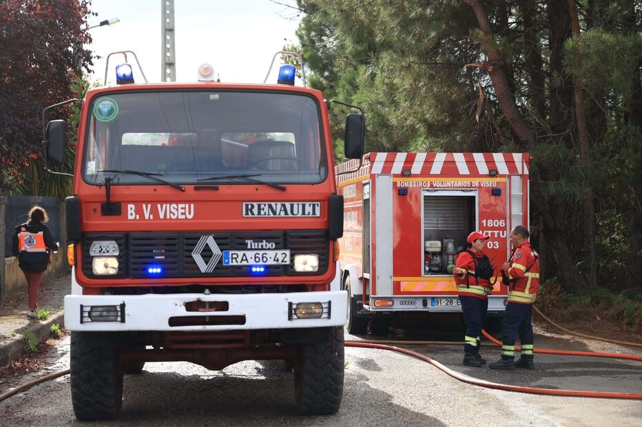 Incêndio em Viseu