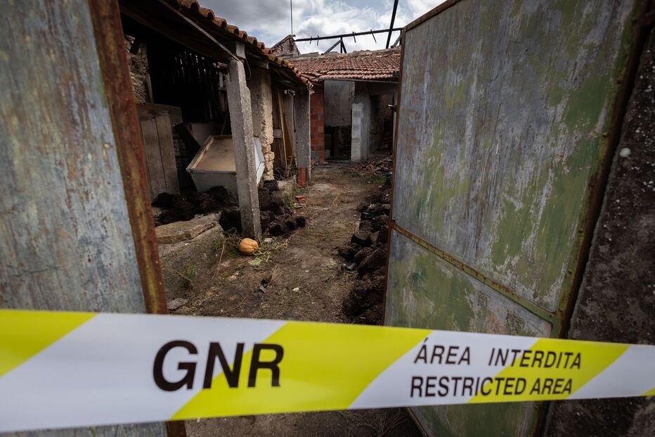 Incêndio moradia Ourém