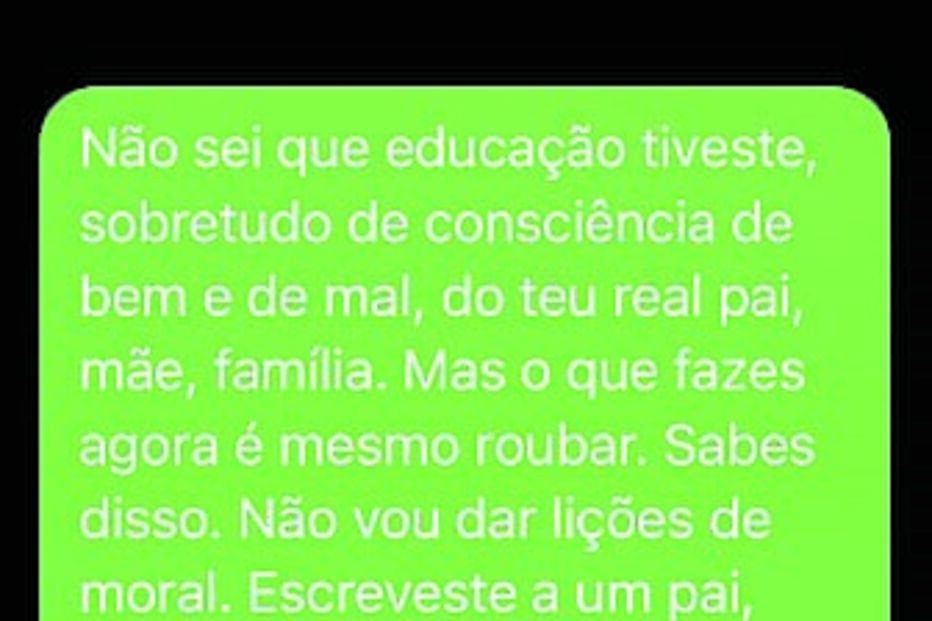 Padre Paulo Duarte desmascarou o burlão e fez um alerta público, publicando mensagens