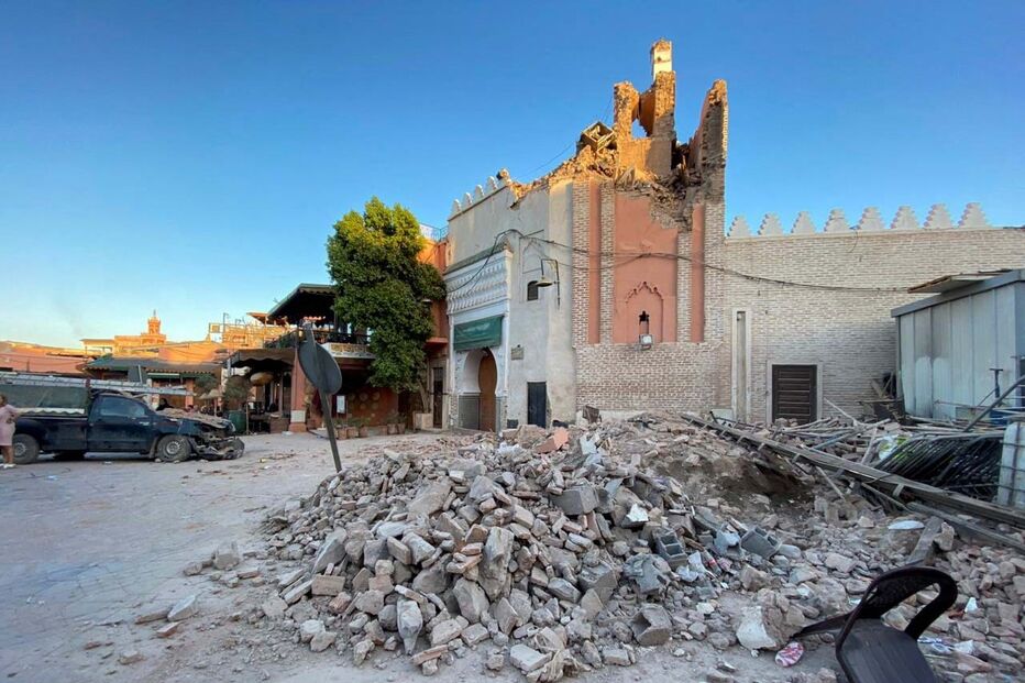 Sismo em Marrocos