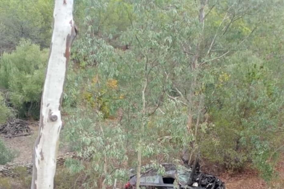 Homem ferido após despiste seguido de capotamento em Alcoutim