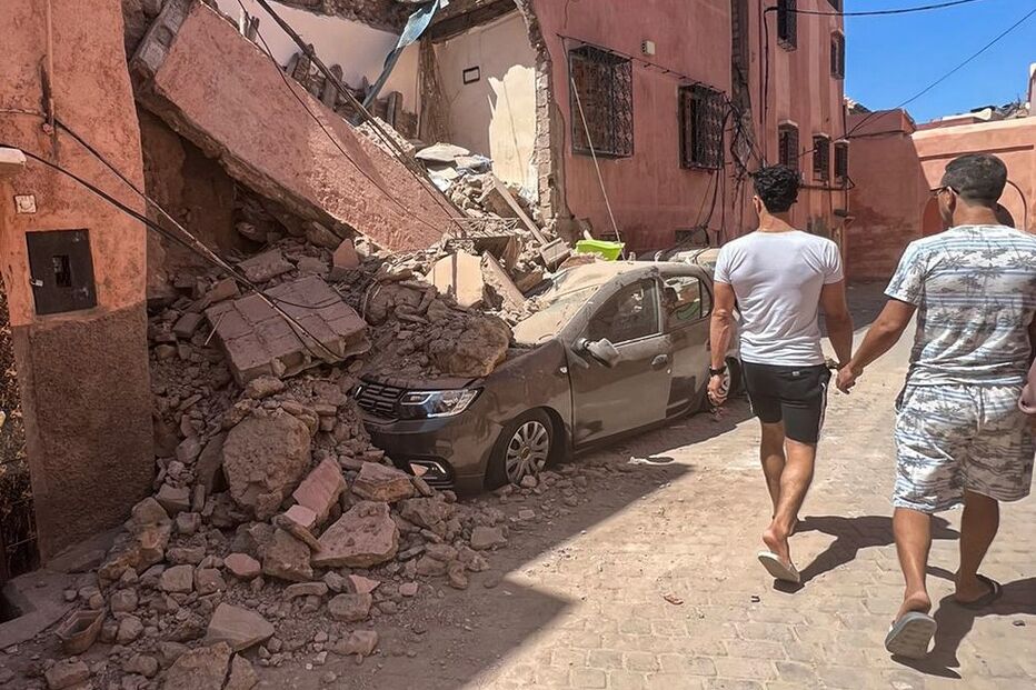 Sismo em Marrocos