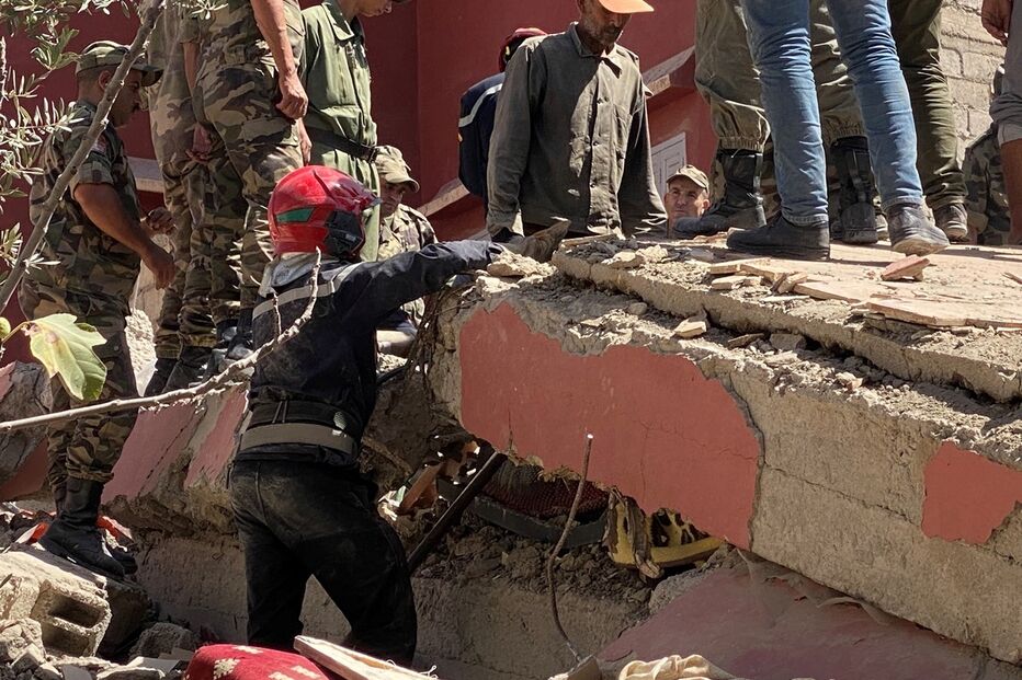 Sismo em Marrocos