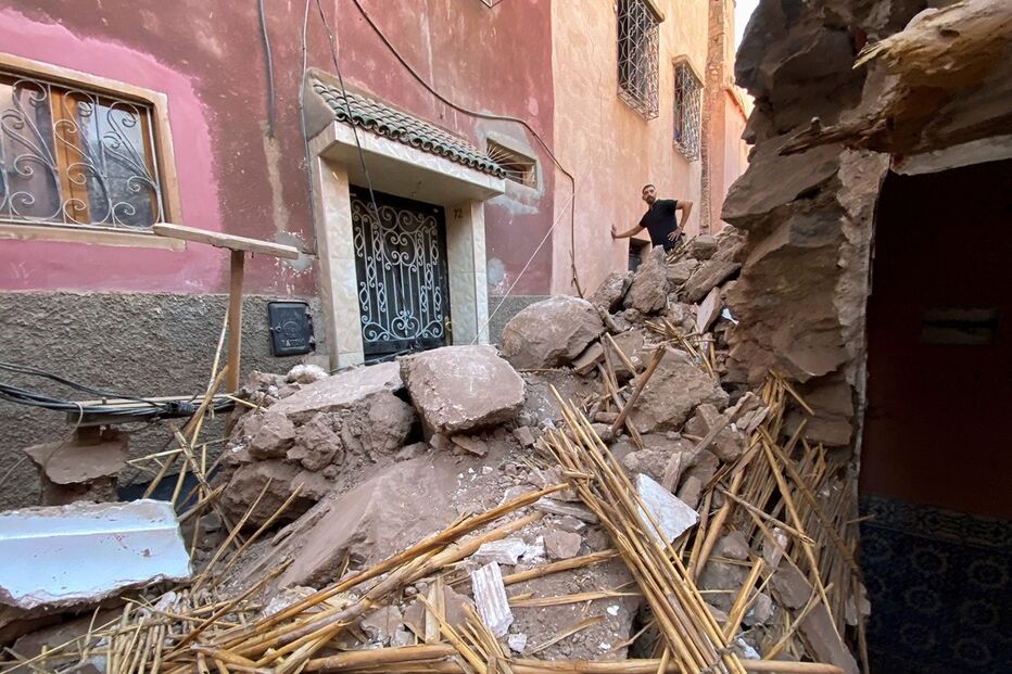 Sismo em Marrocos