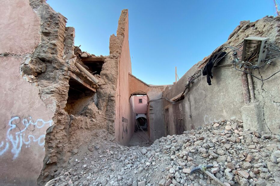 Sismo em Marrocos