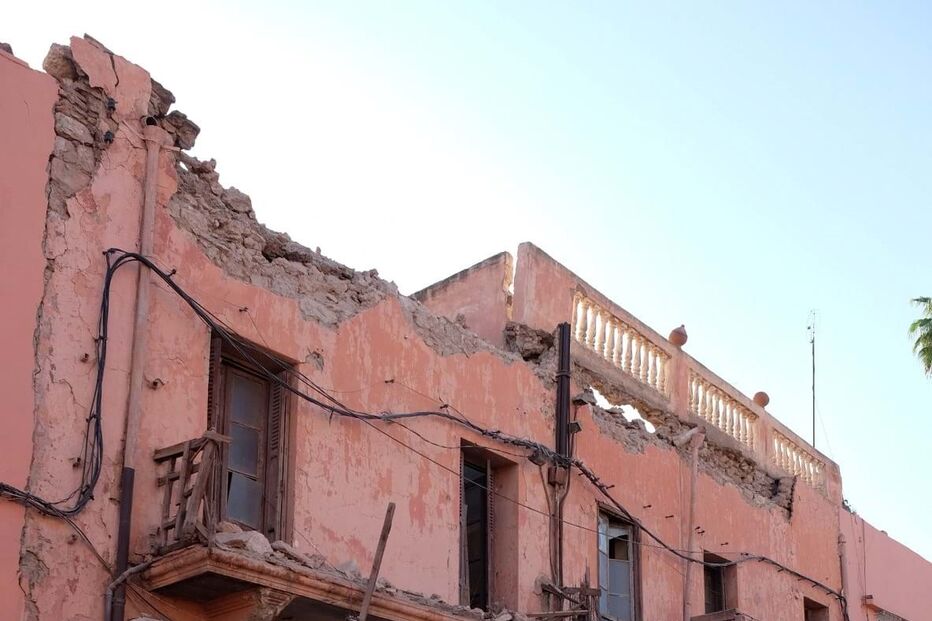 Sismo em Marrocos