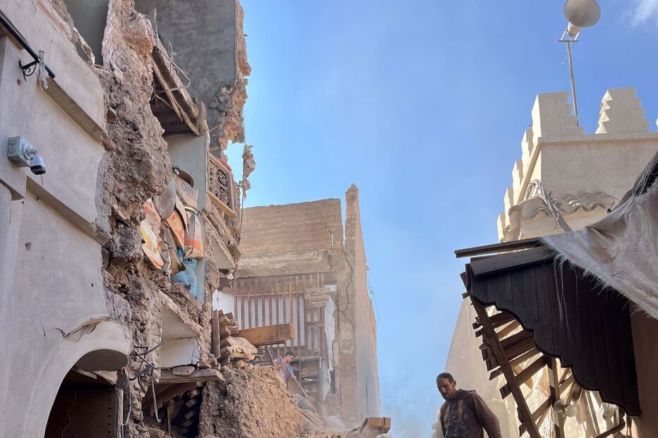 Sismo em Marrocos