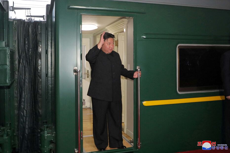 Kim Jong-un a caminho da Rússia