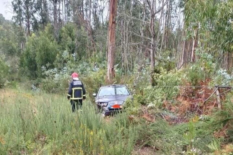 Carro despista-se em Aveiro