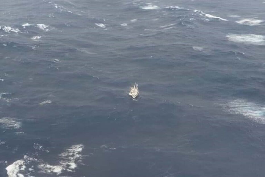 Resgate de família francesa ao largo de São Miguel