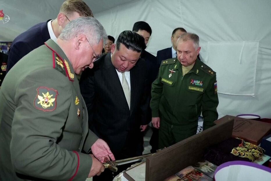As prendas que Kim Jong-un recebeu da Rússia