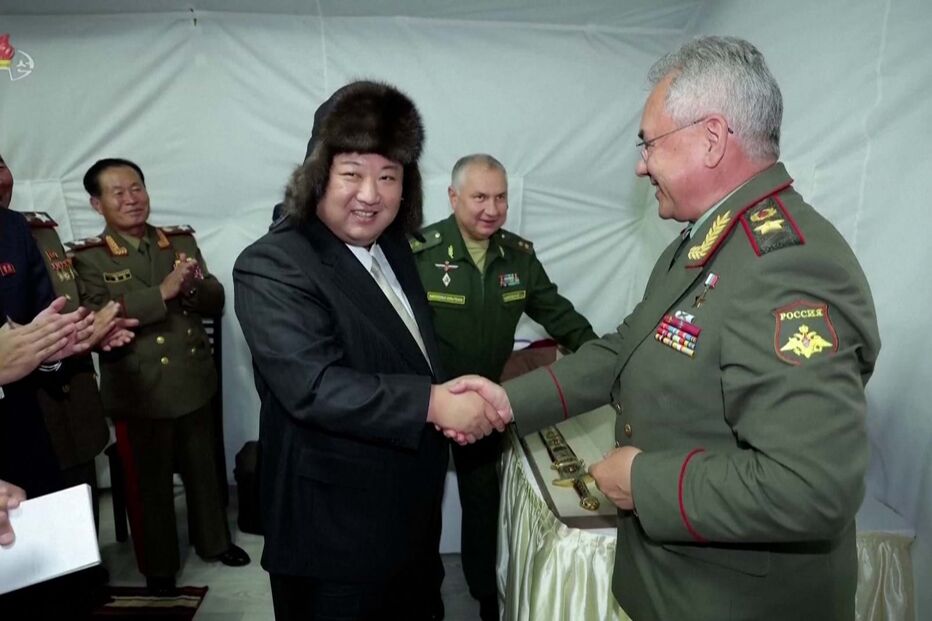As prendas de Kim Jong-un recebeu da Rússia