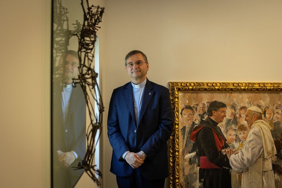 D. Américo Aguiar vai tornar-se em breve o quarto bispo de Setúbal. No próximo dia 30, em Roma, recebe as insígnias de cardeal