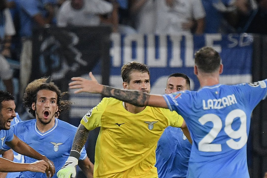 Golo de guarda-redes nos minutos finais dá empate à Lazio frente ao Atlético Madrid