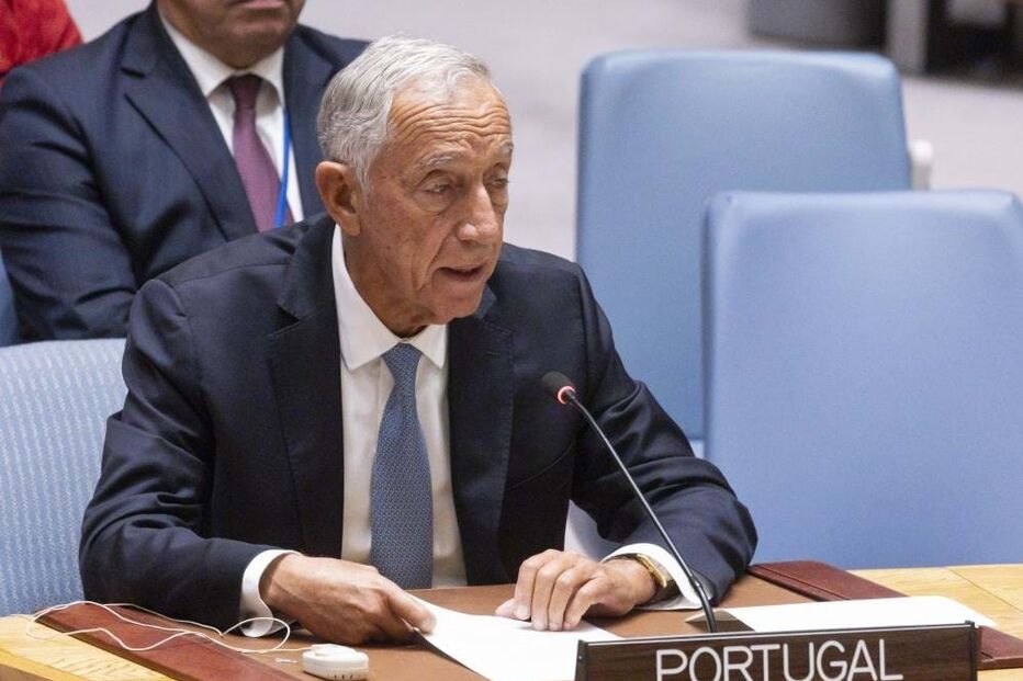 Marcelo Rebelo de Sousa na 78.º sessão da Assembleia Geral da ONU