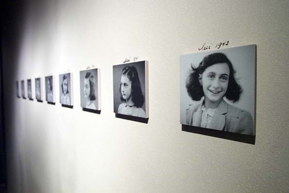 Anne Frank foi uma das vítimas do Holocausto