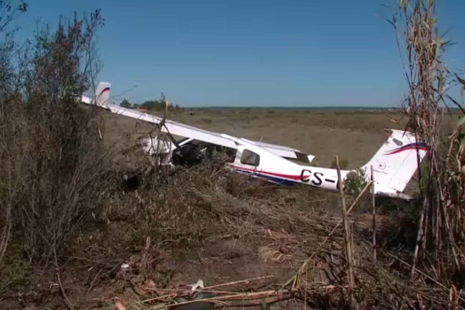 Aeronave obrigada a fazer aterragem de emergência em Setúbal