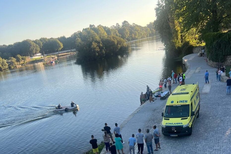 Menor morre afogado ao mergulhar no rio em Vila Verde