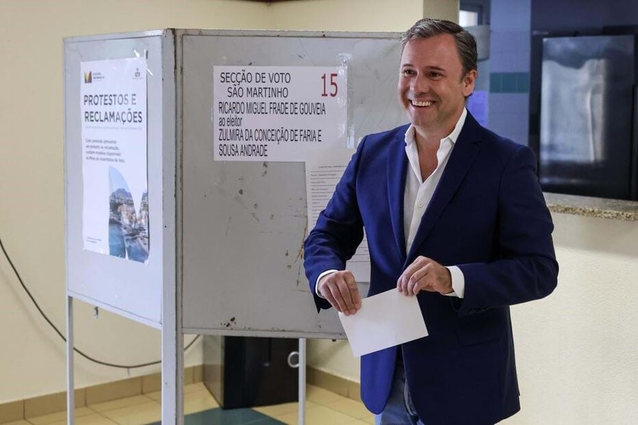 Rui Barreto, presidente do CDS-PP/Madeira e 2.º candidato da coligação 