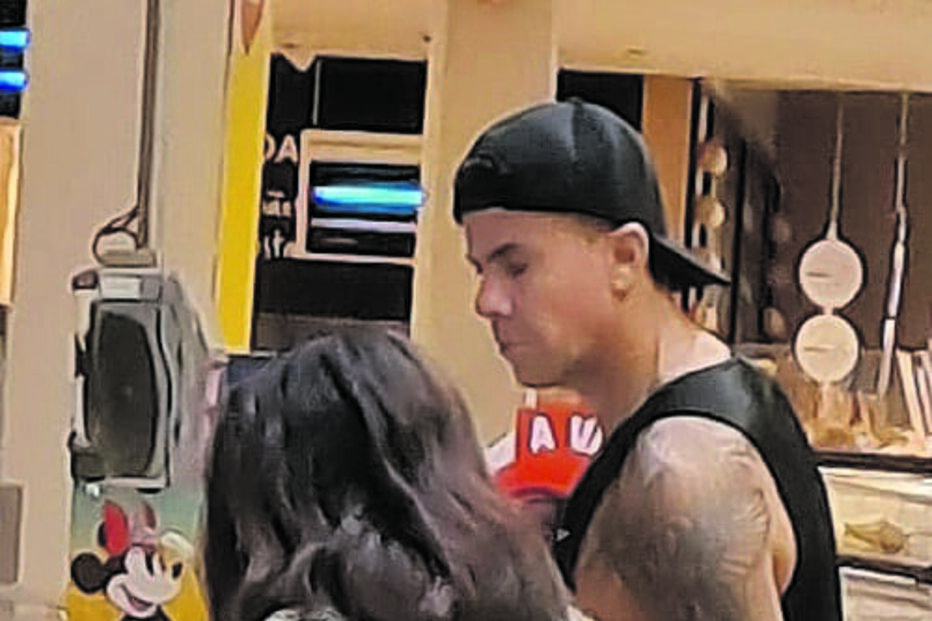 António Casinhas com a nova namorada	