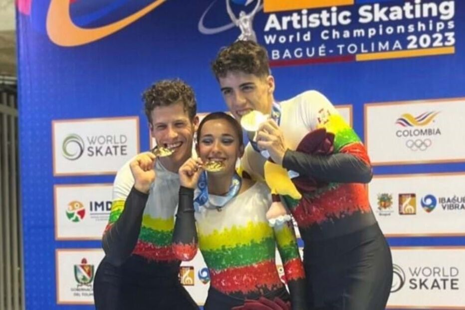 Pedro Walgode, Mariana Pinheiro e Diogo Costa sagraram-se campeões do mundo