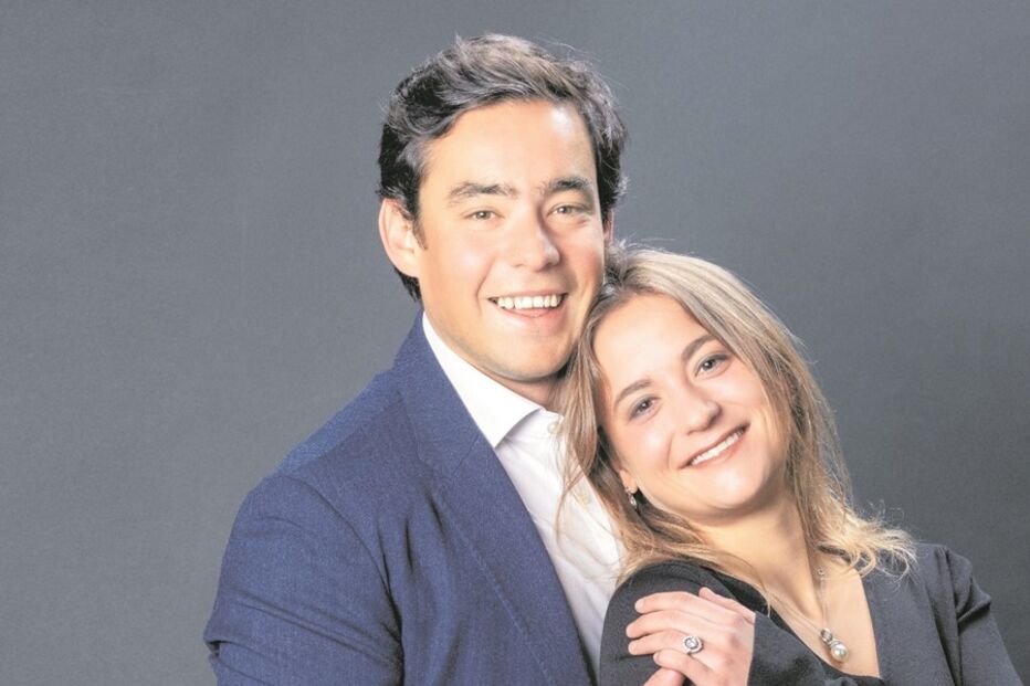 Infanta Maria Francisca e o noivo