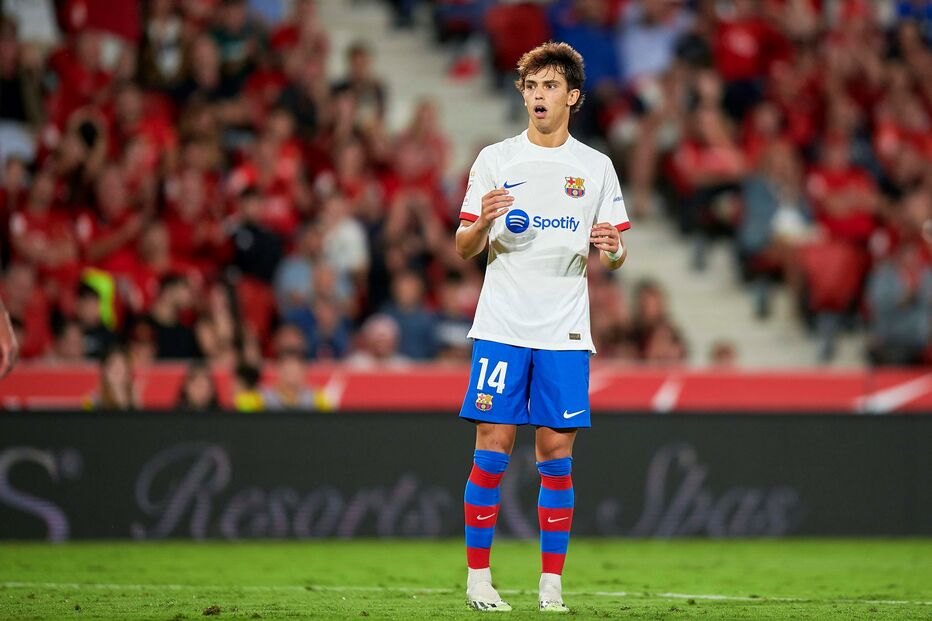 João Félix foi titular no empate do Barcelona em Maiorca