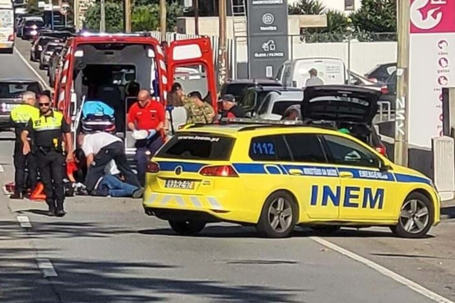 Idoso sofre ferimentos graves após ser atropelado na Estrada da Circunvalação