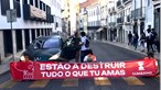 Ativistas bloqueiam rua de São Bento em Lisboa. Há três detidos 