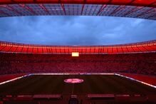 Olympiastadion, histórico estádio alemão, na receção do Union Berlim ao Sp. Braga, na Liga dos Campeões