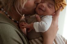 Inês Gutierrez com a filha, Maria Luísa