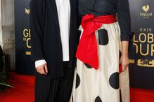 Júlia Pinheiro e o filho, Rui Maria Pêgo