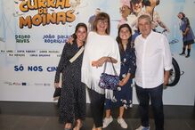 Júlia Pinheiro com o marido e as filhas