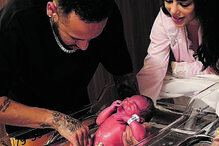 As primeiras fotos da filha de Neymar