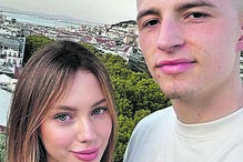 Maryna Halahan e Anatoliy Trubin