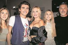 Pedro Miguel, Fernanda Serrano e os filhos