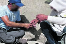 Droga consumida nas ruas