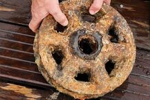 Roldanas de bronze encontradas em Lagos, Algarve