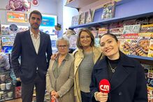 Na loja Gift com Alice Gonçalves