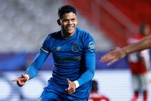 Evanilson marcou pelo FC Porto frente ao Antuérpia