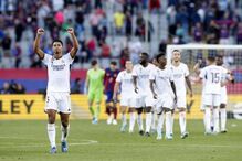 Jude Bellingham marcou os dois golos do Real Madrid