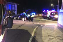 Colisão entre três carros na Murtosa