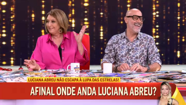 “Onde está Luciana Abreu?”: Rui Oliveira comenta as publicações da atriz que confundem os seguidores