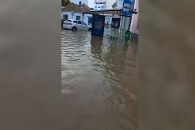 Inundações em Faro devido ao mau tempo