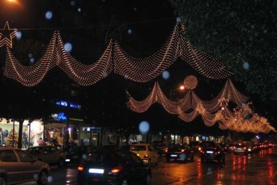 Luzes de Natal no Porto